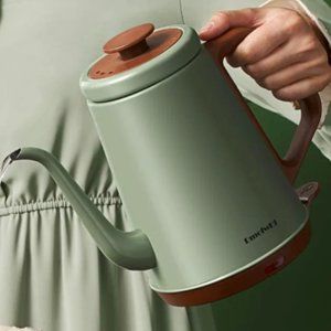 DmofwHi 1000W Gooseneck Electric Kettle (1.0L),100% Stainless Steel BPA Free